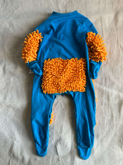 12M Baby Mop Romper Onesie, Kids 12 Month (9-12M)