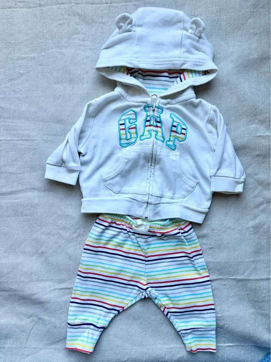 0-3M babyGap Hoodie and Pants Set, Kids 3 Month (0-3M)