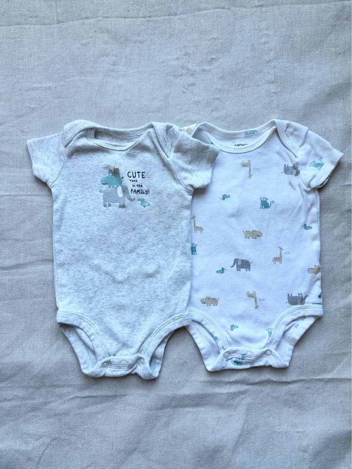 0-3M Carter's Baby Bodysuits, Kids 3 Month (0-3M)