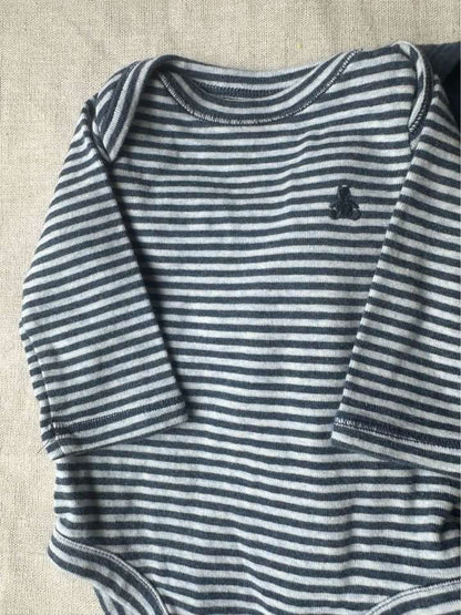 3M Baby Gap 3-Pack Long-Sleeve Bodysuits, Kids 3 Month (0-3M)