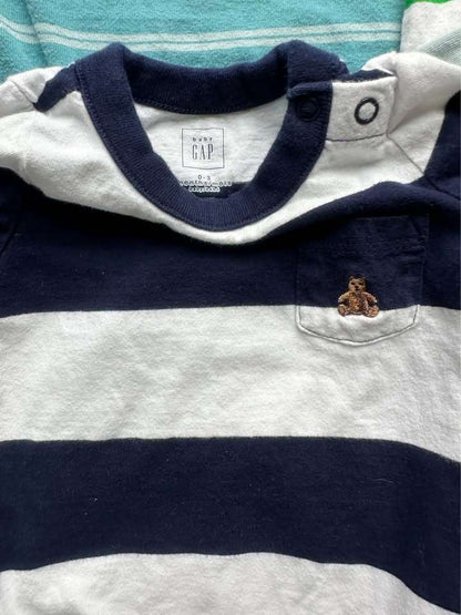 3M Baby Gap Short-Sleeve Bodysuit x4, Kids 3 Month (0-3M)