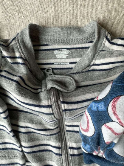 3M Carter's, Old Navy, and The Children's Place Baby Sleepers, Kids 3 Month (0-3M)