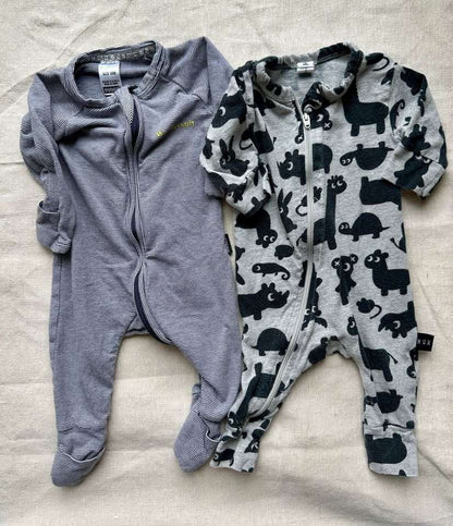 3M Bonds Wondersuit and Hux Baby Romper, Kids 3 Month (0-3M)