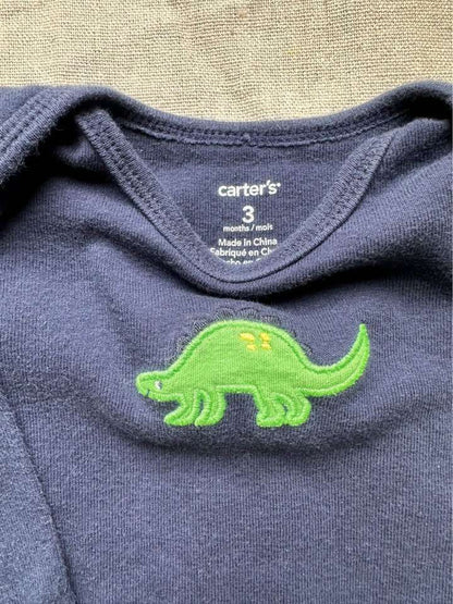 3M Carter's Dinosaur Baby Boy Outfit Set, Kids 3 Month (0-3M)
