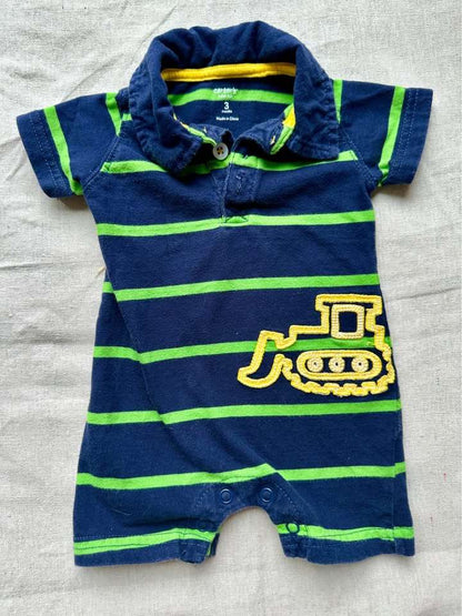 3M Carter's Bulldozer Romper