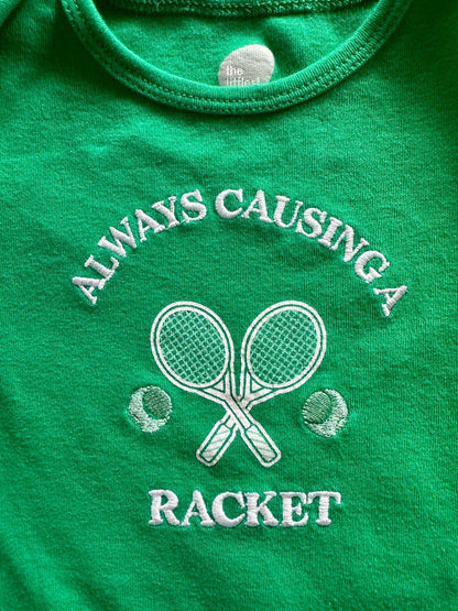 Tennis Themed Outfit- Harlem Joggers and Bodysuit, Kids 18 Month (12-18M)