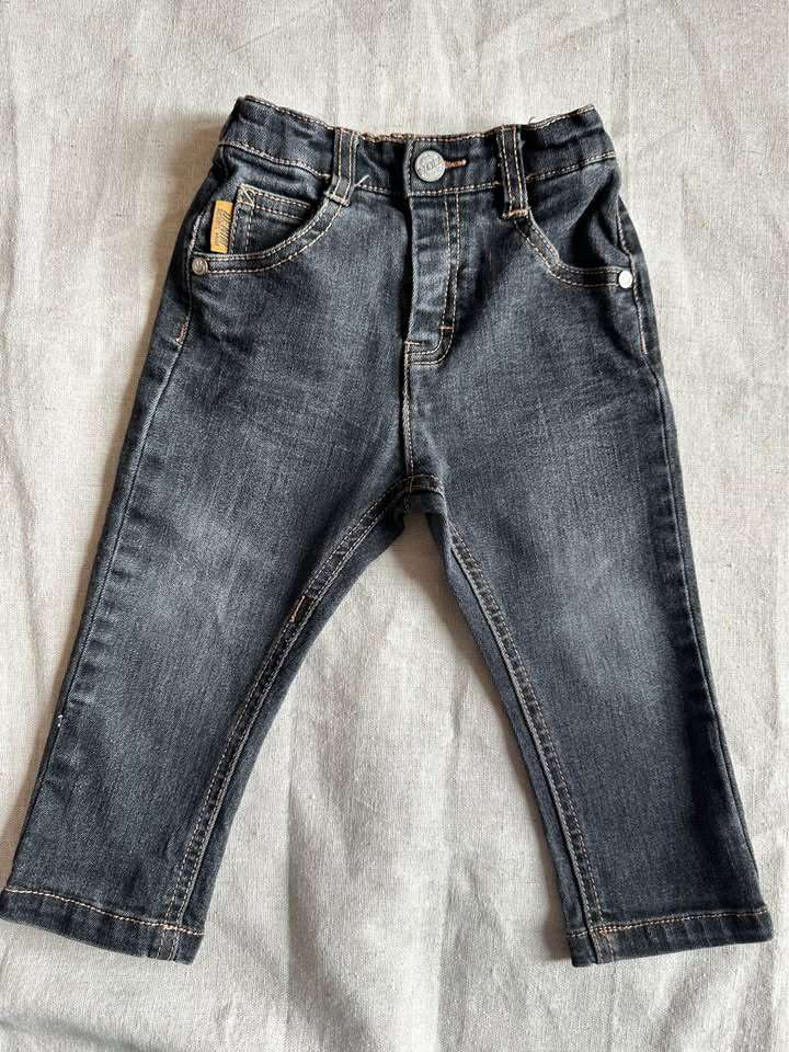 12-18m Souris Mini Baby Black Denim Pants MSRP $54, Kids 18 Month (12-18M)