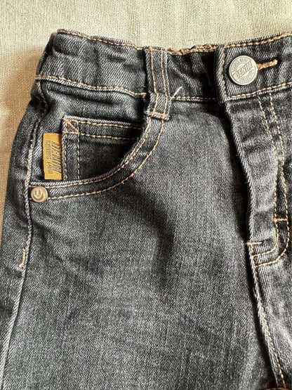 12-18m Souris Mini Baby Black Denim Pants MSRP $54, Kids 18 Month (12-18M)