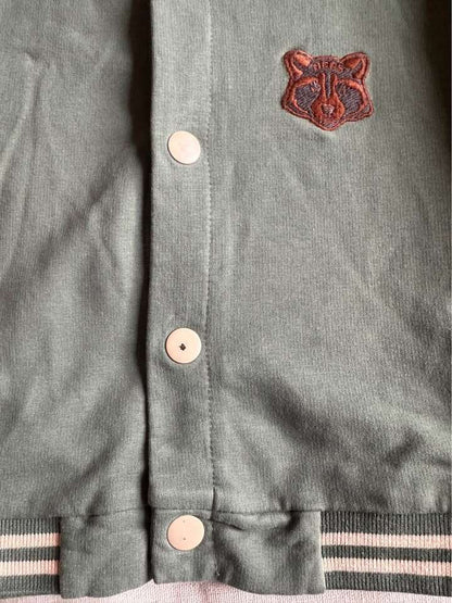 12-18m Noppies green baby varsity jacket MSRP $62, Kids 18 Month (12-18M)