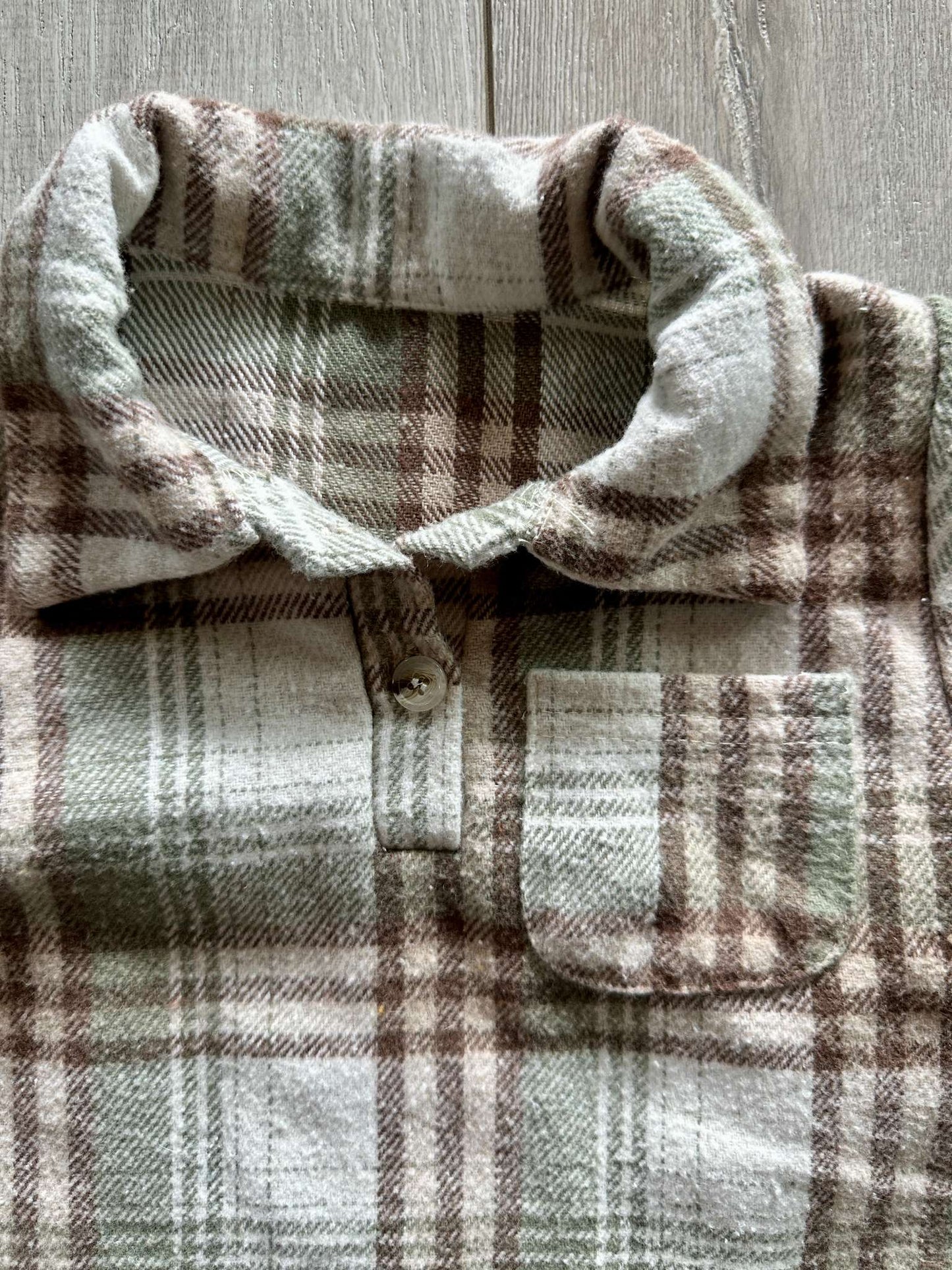 Flannel Utility Suit, Kids 12 Month (9-12M)