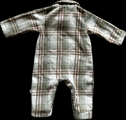 Flannel Utility Suit, Kids 12 Month (9-12M)