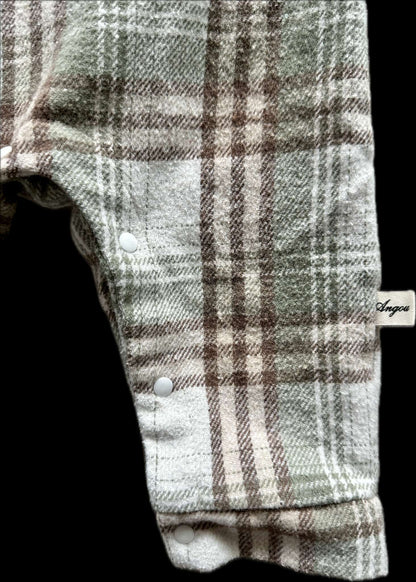 Flannel Utility Suit, Kids 12 Month (9-12M)
