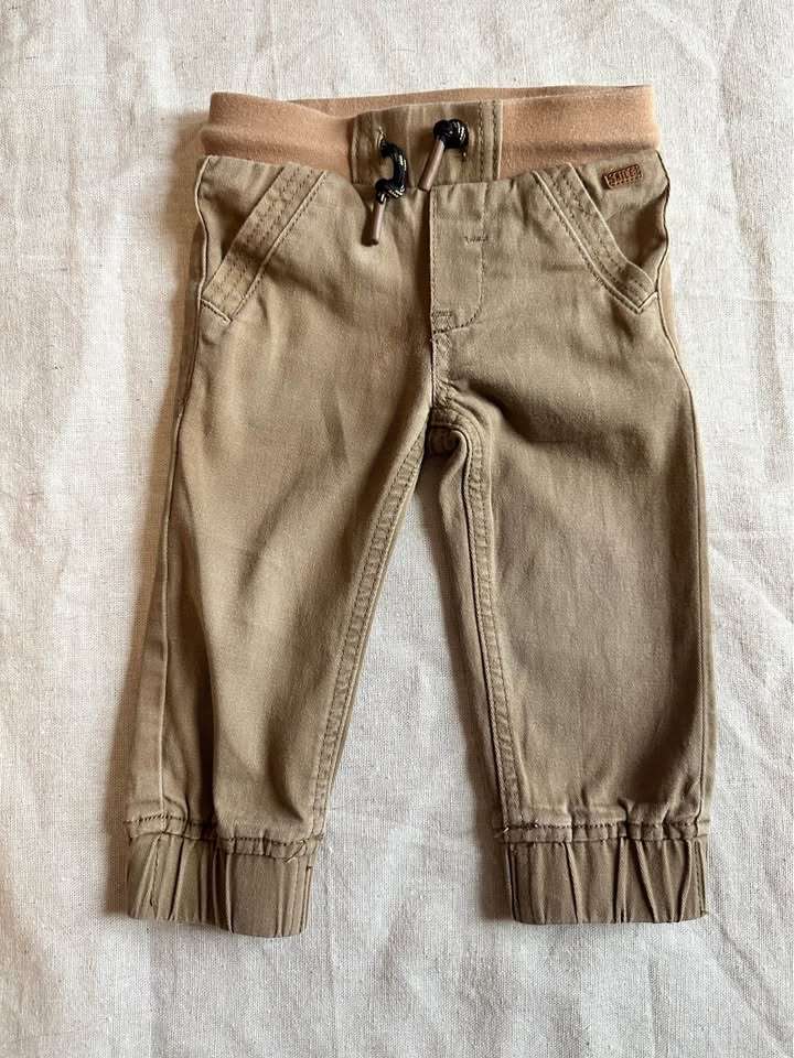 12m Nano Baby Khaki Jogger Style Pants, Kids 12 Month (9-12M)