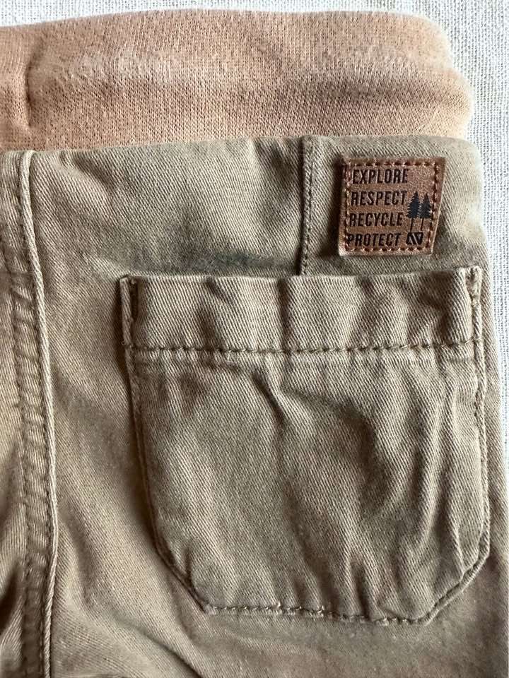 12m Nano Baby Khaki Jogger Style Pants, Kids 12 Month (9-12M)