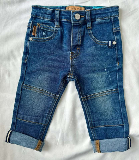 12-18M Souris Mini denim pants MSRP $54, Kids 18 Month (12-18M)