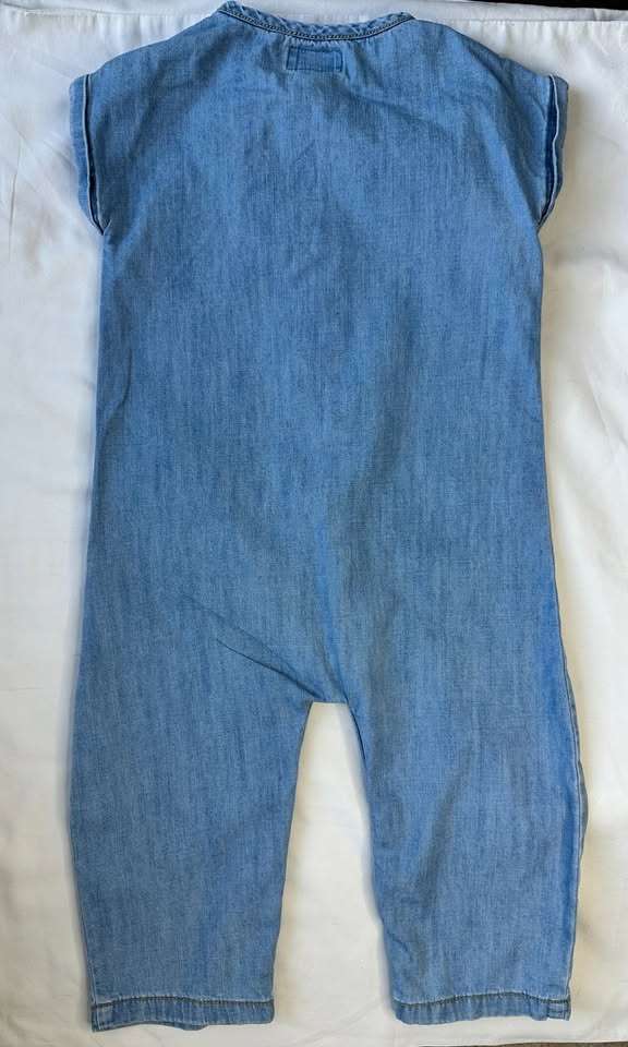 12-18M Little Planet Organic chambray suit, Kids 18 Month (12-18M)