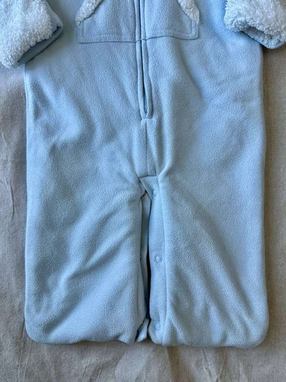 6-12M GAP cozy fleece bunting suit, Kids 12 Month (9-12M)