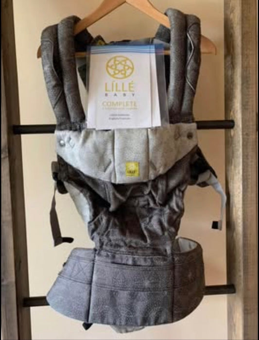 Lillebaby 6-in-1 Baby Carrier - Woven (Charcoal Sand-dollar)