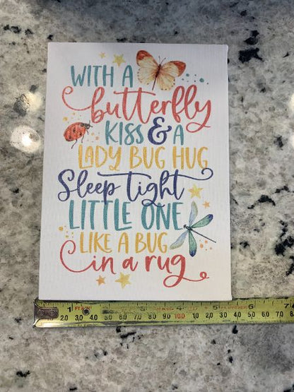 Small Sleep Tight Wall Decor