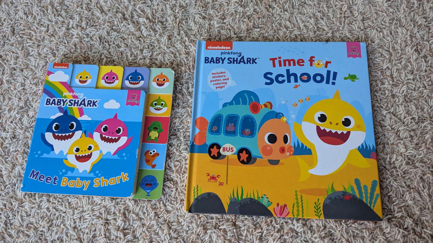 Baby shark books - 2