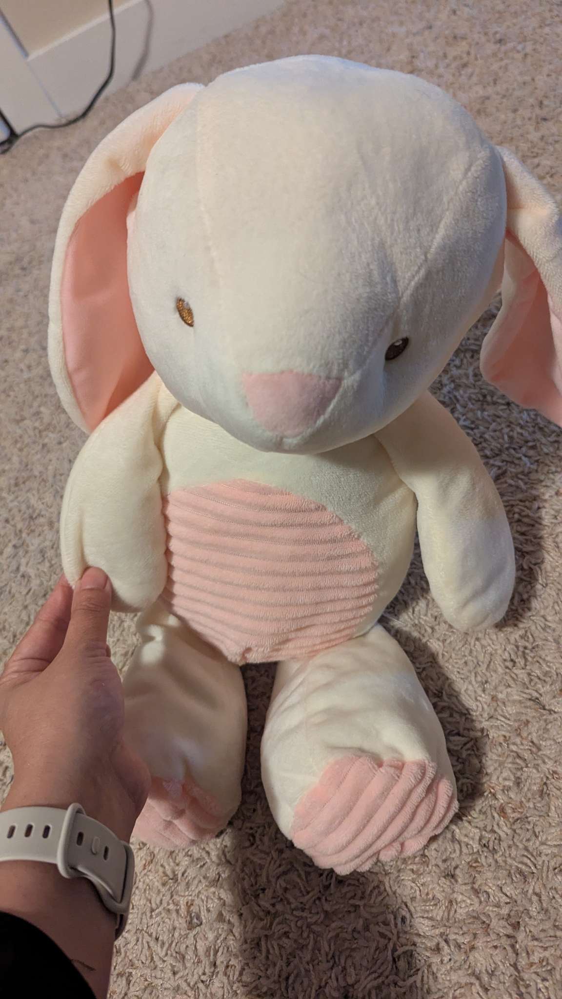 Rattle plushie - 20 inch new
