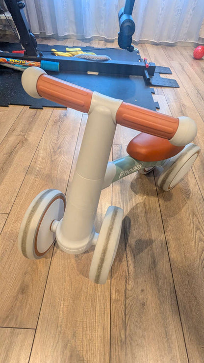 2 Toddler bikes - one with adjustable back wheels