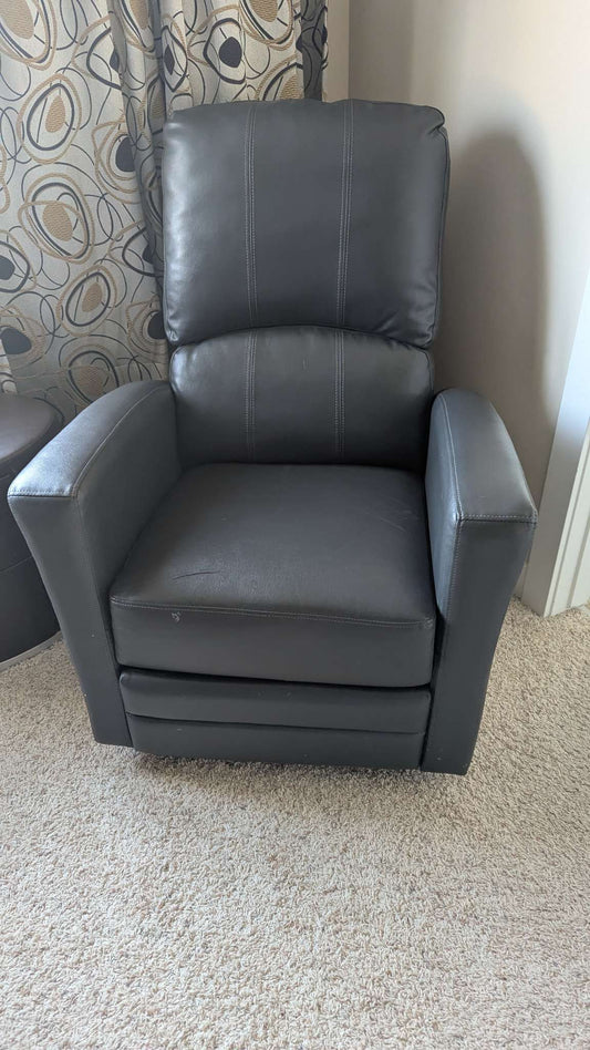 Kidiway Leather glider / nursing chair