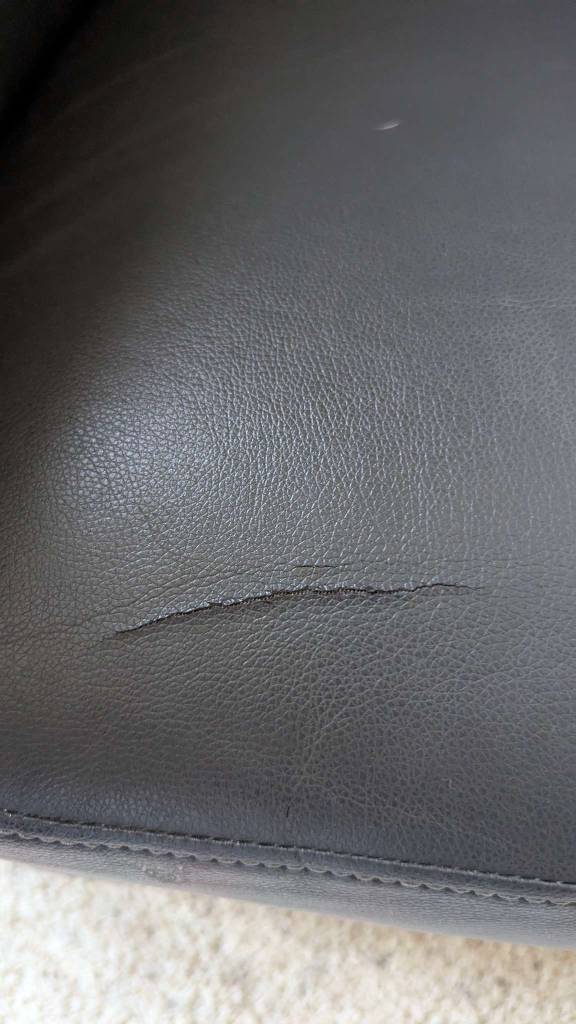 Kidiway Leather glider / nursing chair