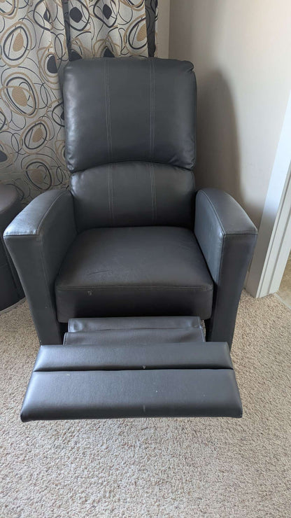 Kidiway Leather glider / nursing chair