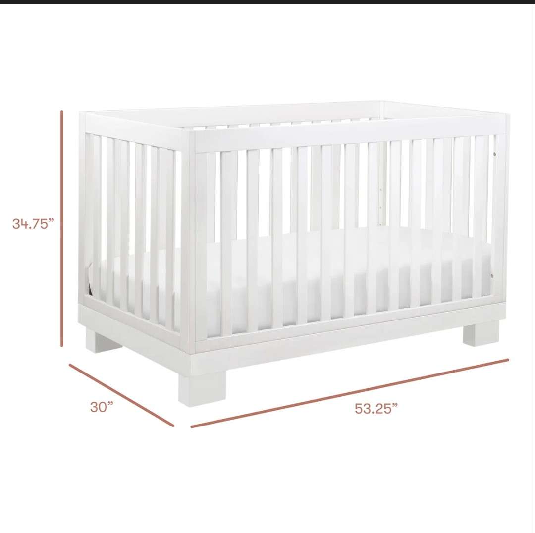 3 in 1 convertible crib + Mattress - Babyletto Modo - 2019