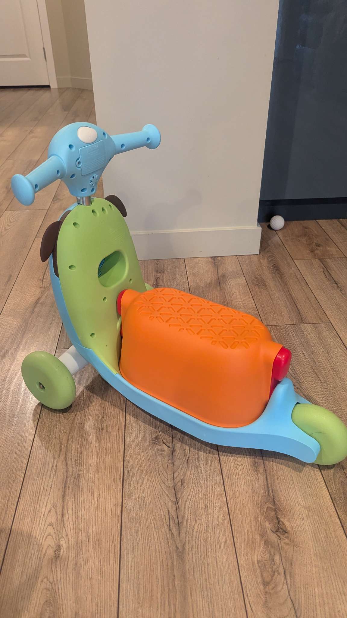 Skip Hop 3-in-1 baby activity push Walker to scooter