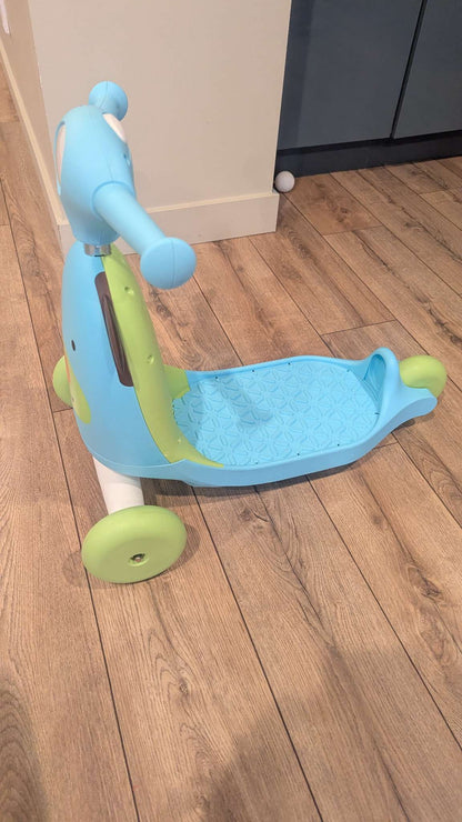 Skip Hop 3-in-1 baby activity push Walker to scooter
