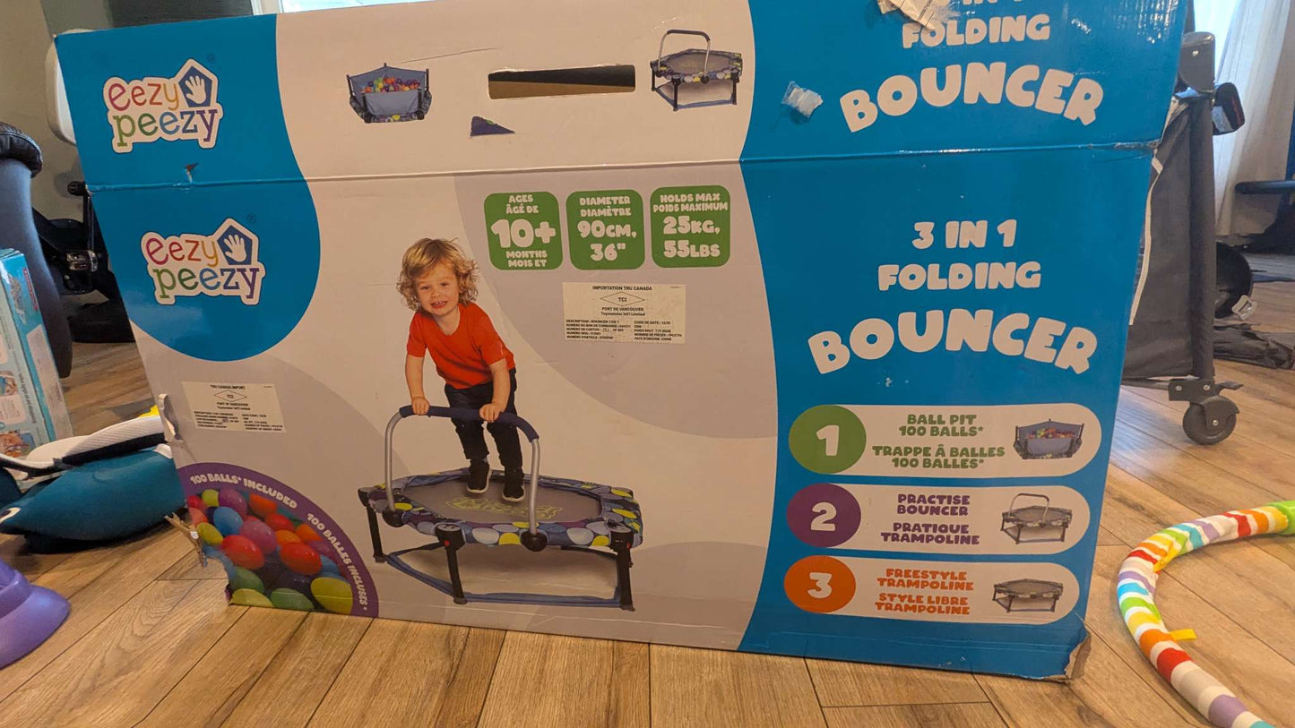 3 in 1 folding bouncer