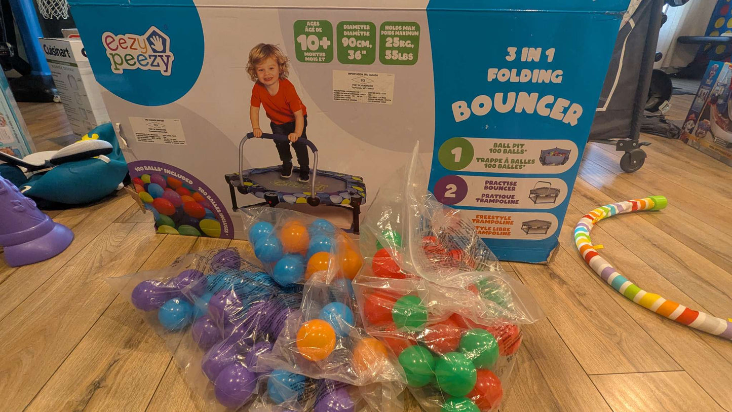 3 in 1 folding bouncer