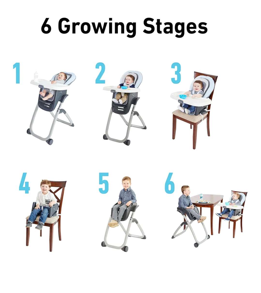 Graco high chair to booster
