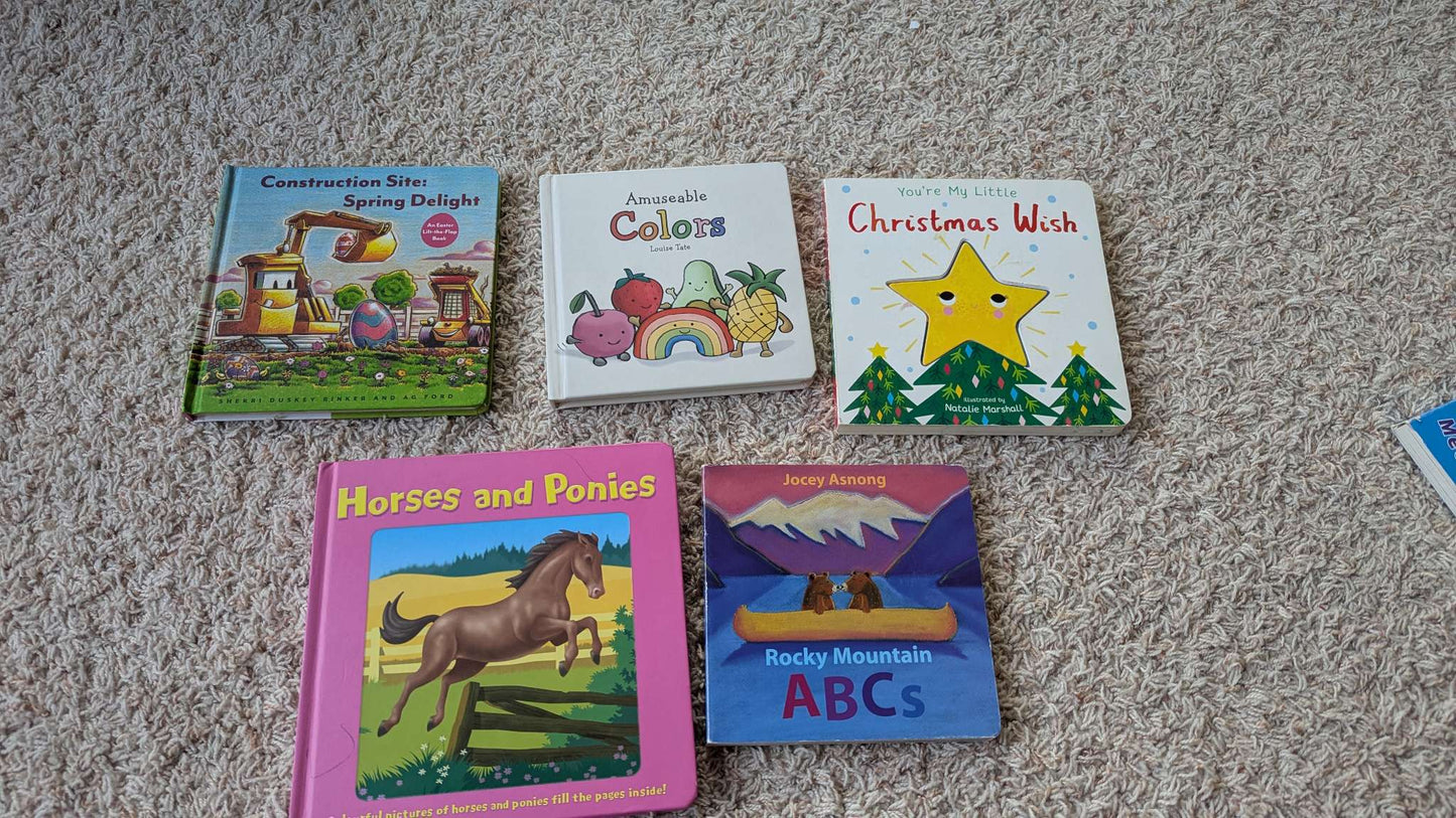 Set of 5 books - toddlers