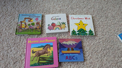 Set of 5 books - toddlers