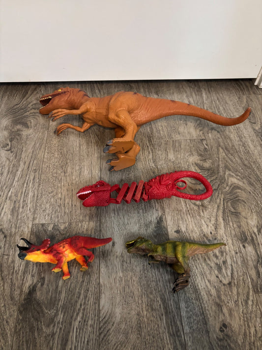 Random Dinosaur figures