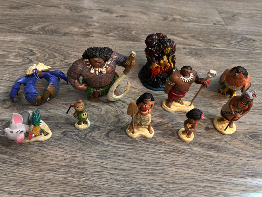 Moana Disney Figures set