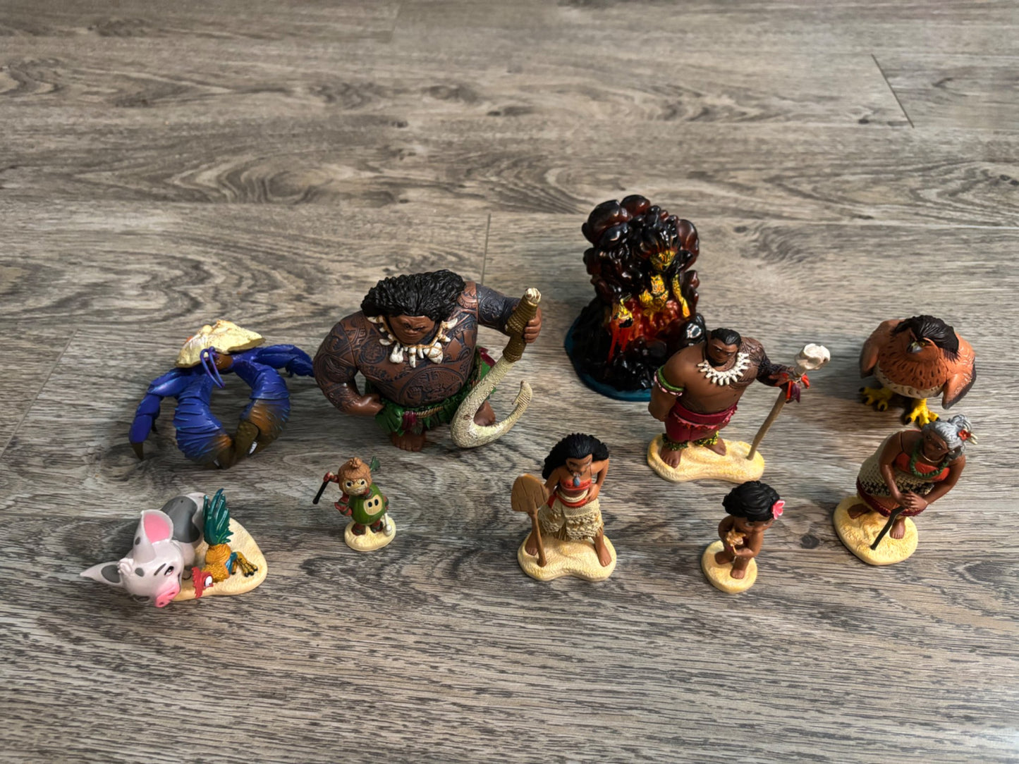 Moana Disney Figures set