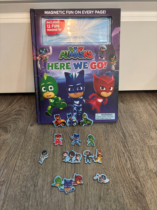 PJ Masks magnet book