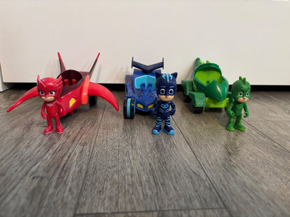 PJ Masks figures and cars set