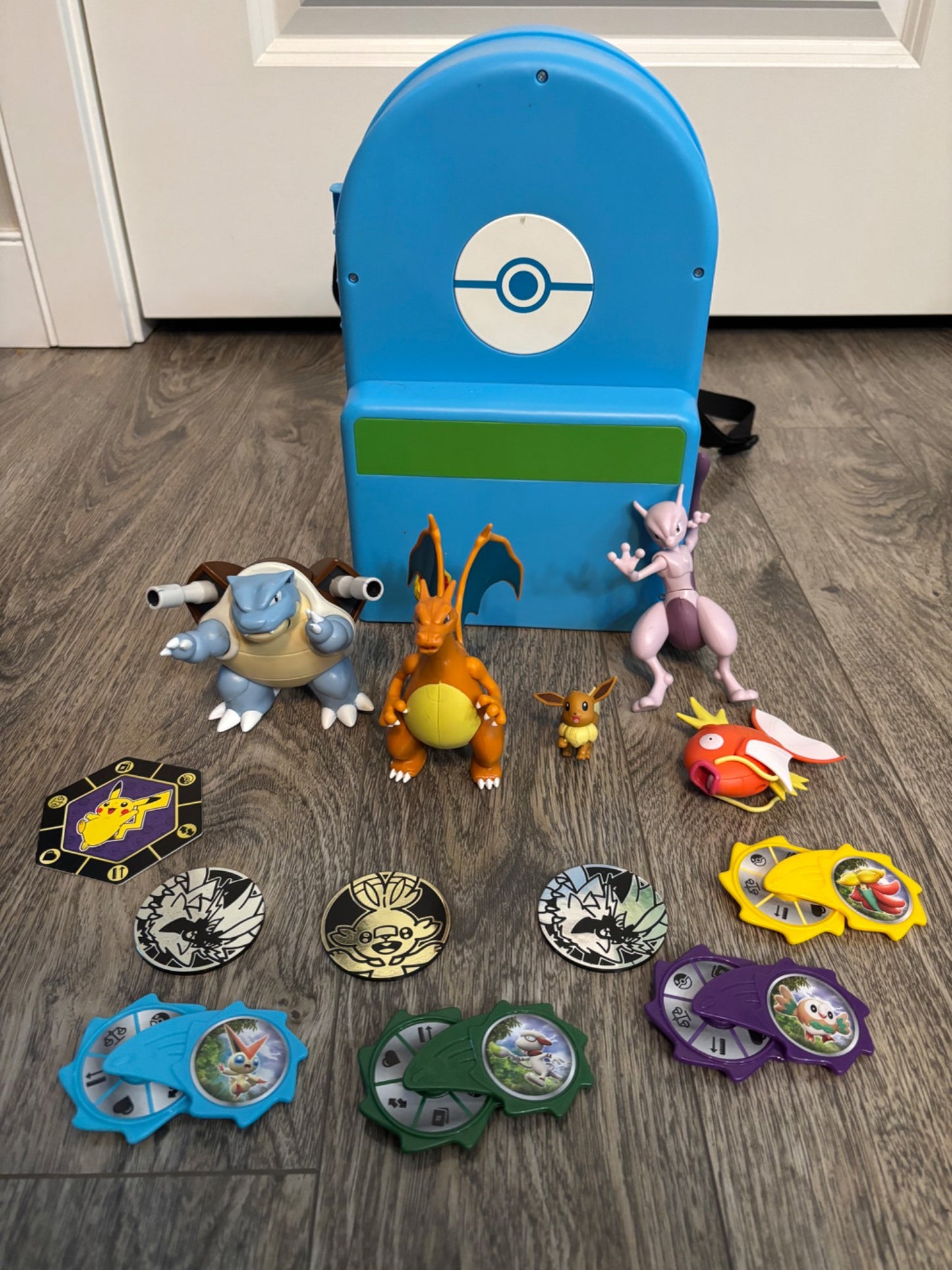 Pokemon Carry Case Backpack and Accessories