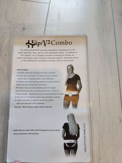 Pelvic floor/Vulvar support garment, Maternity L (12-14)