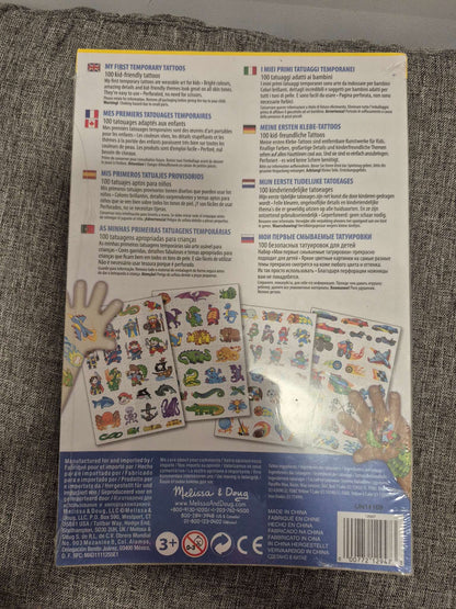 Melissa & Doug My First Temporary Tattoos