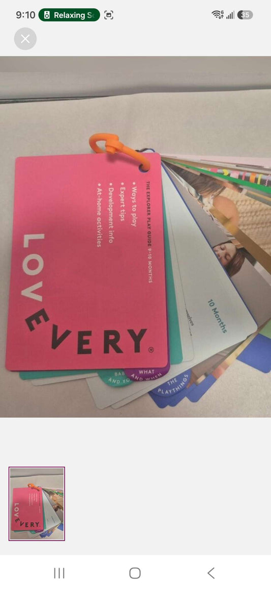 Lovevery Guide Book 9 - 10 months