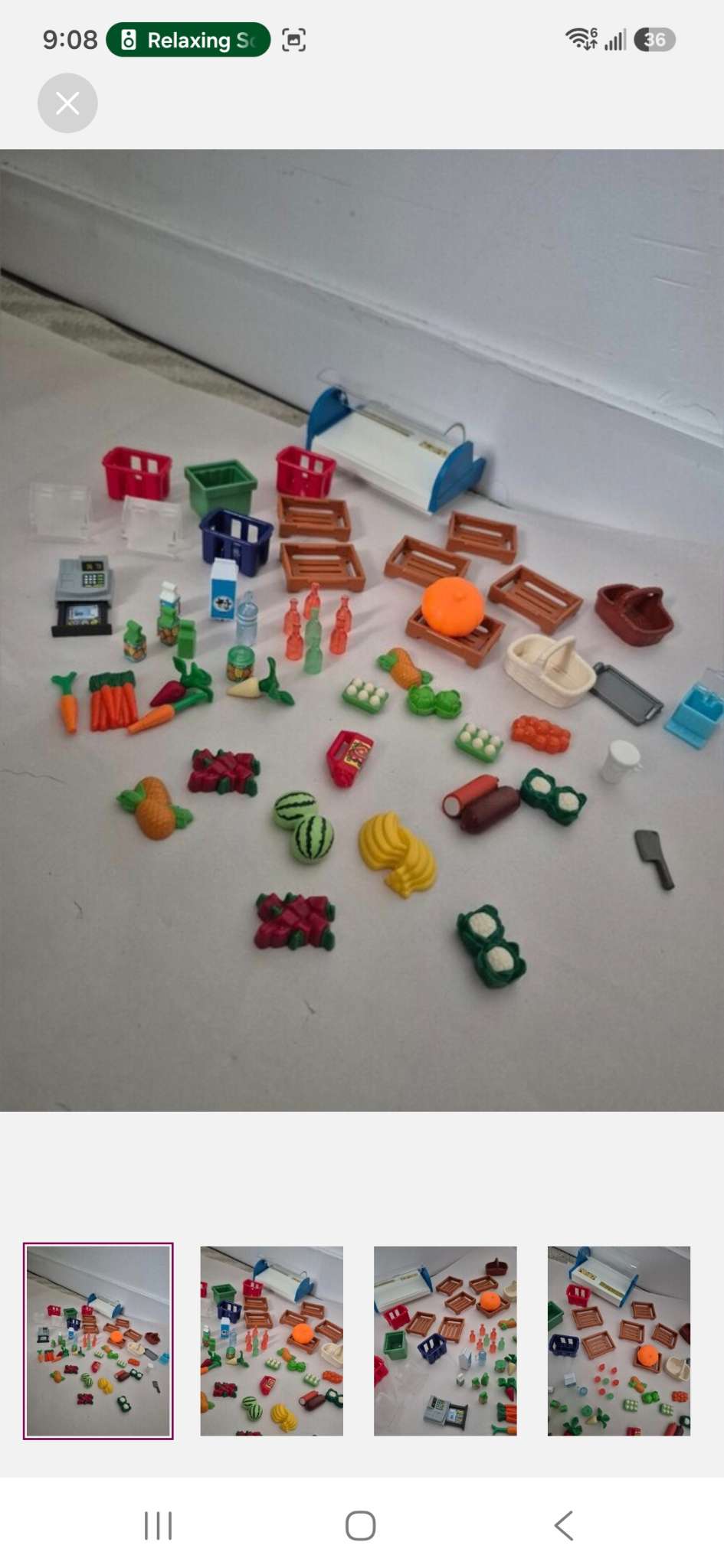 Playmobil Marketplace Accesories Bundle