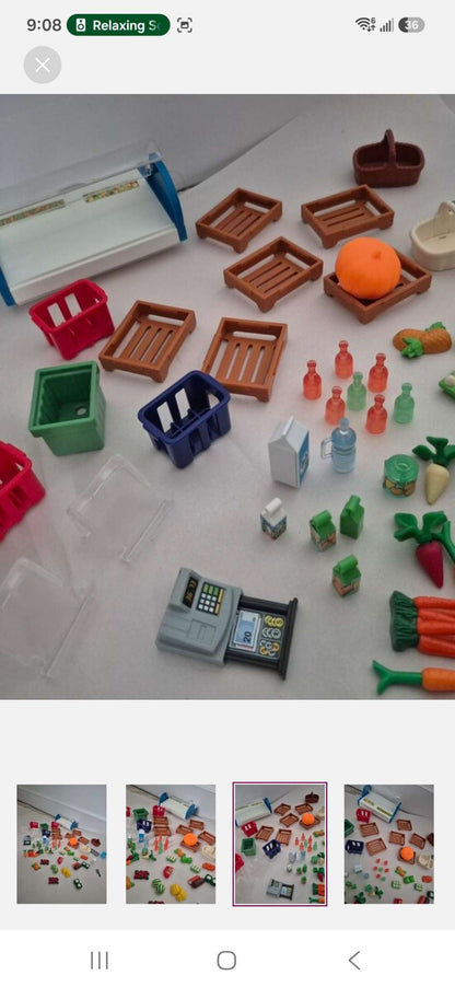 Playmobil Marketplace Accesories Bundle
