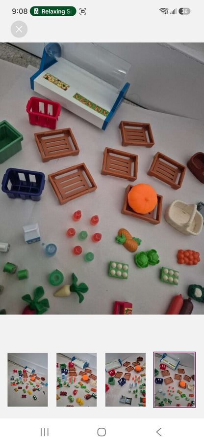 Playmobil Marketplace Accesories Bundle