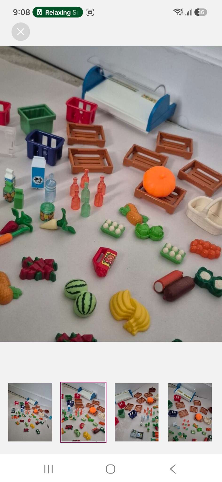 Playmobil Marketplace Accesories Bundle